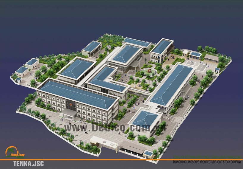 Dự án : Cải tạo nâng cấp bệnh viện 120 giường huyện Yên Thế - Tỉnh Bắc Giang